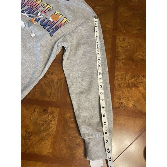 Space Jam A New Legacy Long Sleeve Gray Sweatshirt Youth Medium M NWT Bugs Bunny - Picture 6 of 7